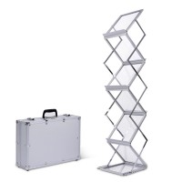 Foldable Brochure Holder Magazine Rack