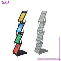 4 Tier Brochure Holder A4 Acrylic Brochure Holder