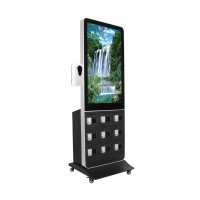 display screens for advertising quick charge phone charger