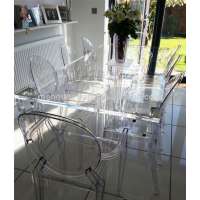 acrylic dining table/Cystal Dining table