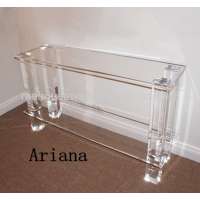 Unique acrylic table for wedding decoration